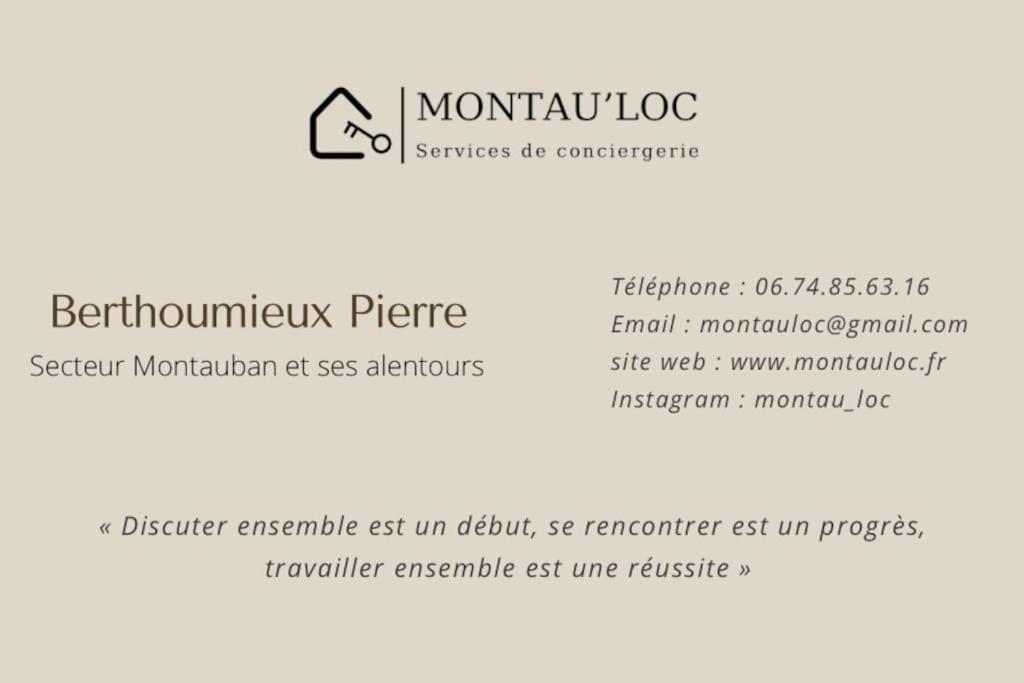 Le Tropical - T2 42M2 - Centre Ville - Parking Montauban Exterior foto
